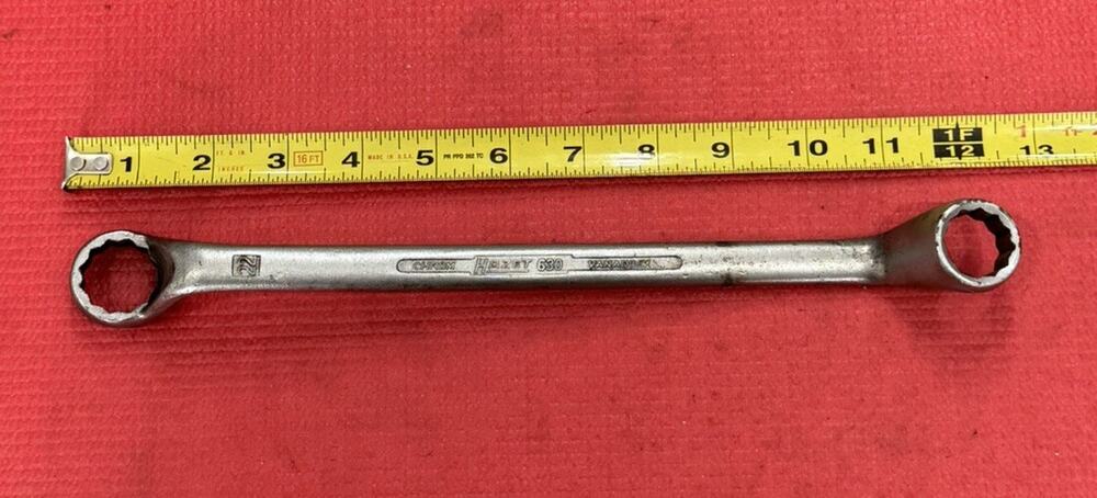 Vintage Hazet Tools 630, 20MM X 22MM Offset Double Box Wrench Made Germany Rare